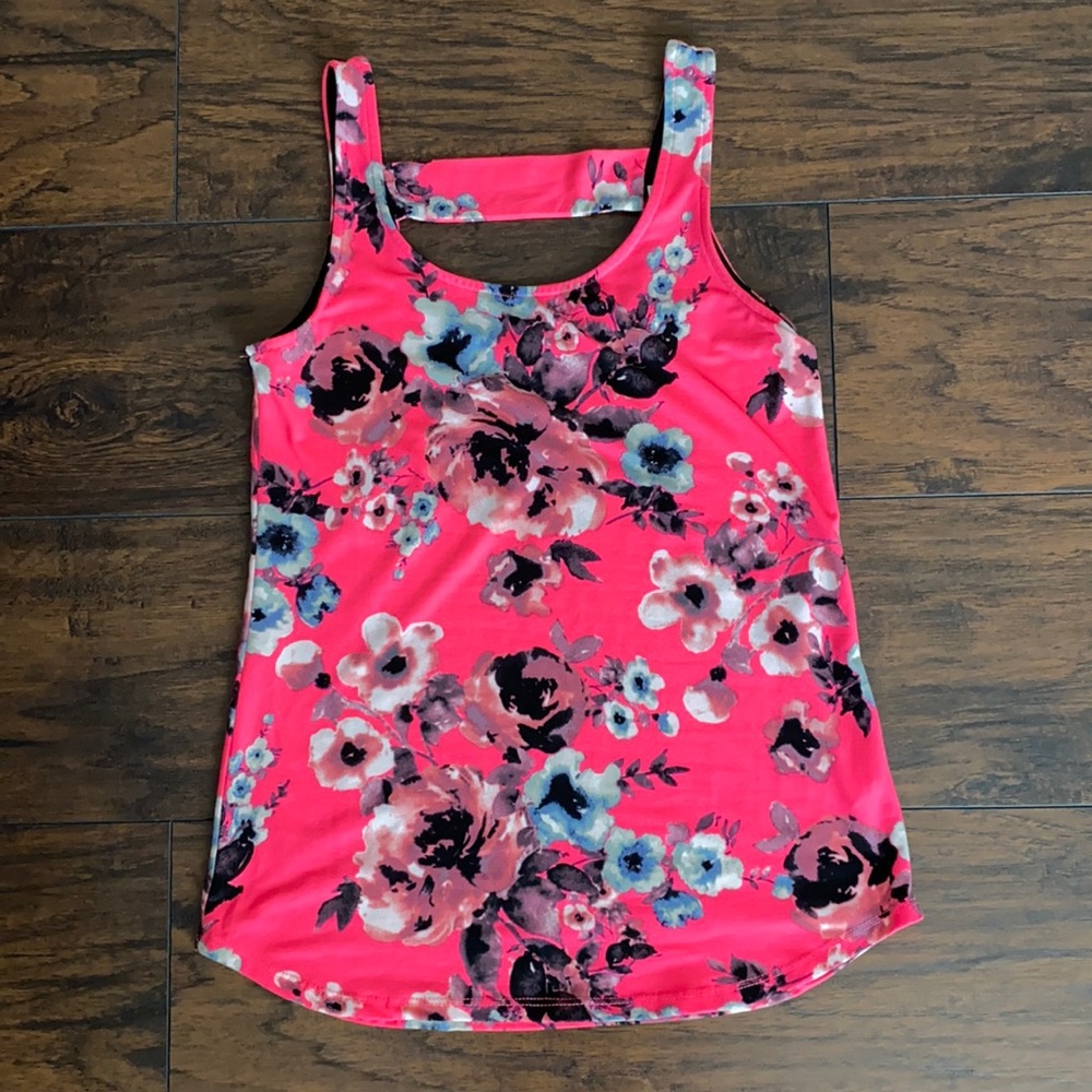 The Pulse Boutique Floral Tank Top